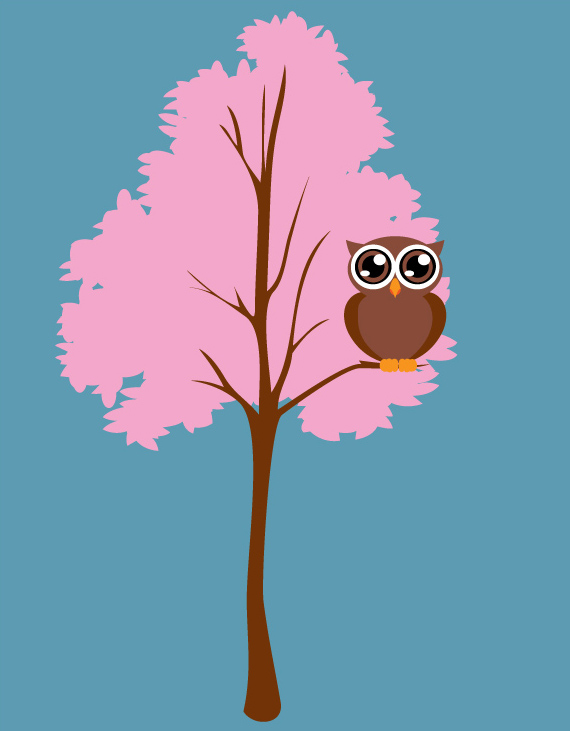 770 Gambar Kartun Burung Hantu Pink HD Terbaru